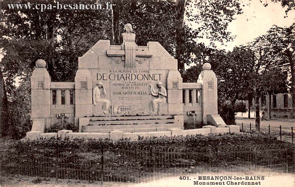 401. - BESANÇON-les-BAINS - Monument Chardonnet